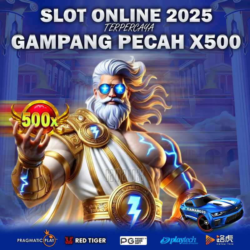 Camaro33: Slot Online Terpercaya 2025 & Gampang Pecah x500